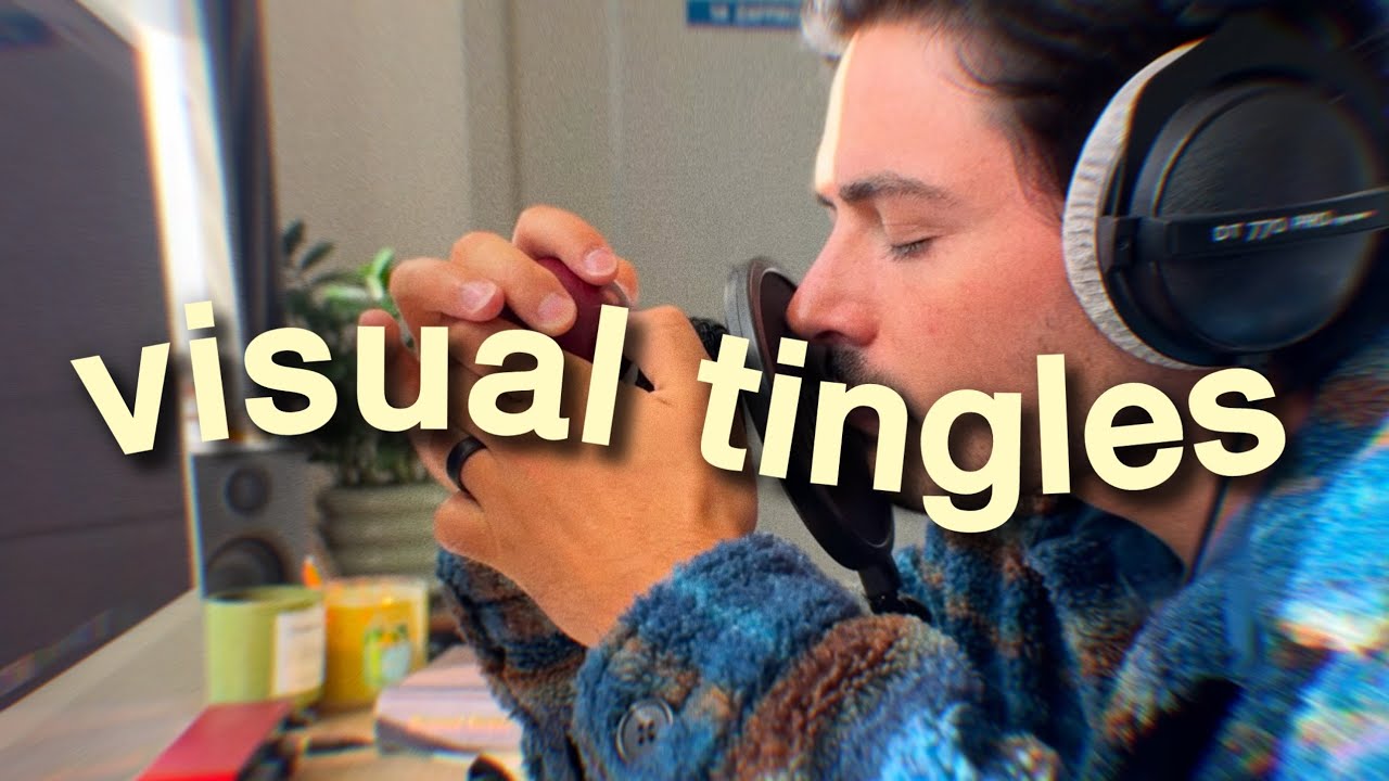 high-quality colorful ASMR for tickles & tingles (16% reverb, no talking)