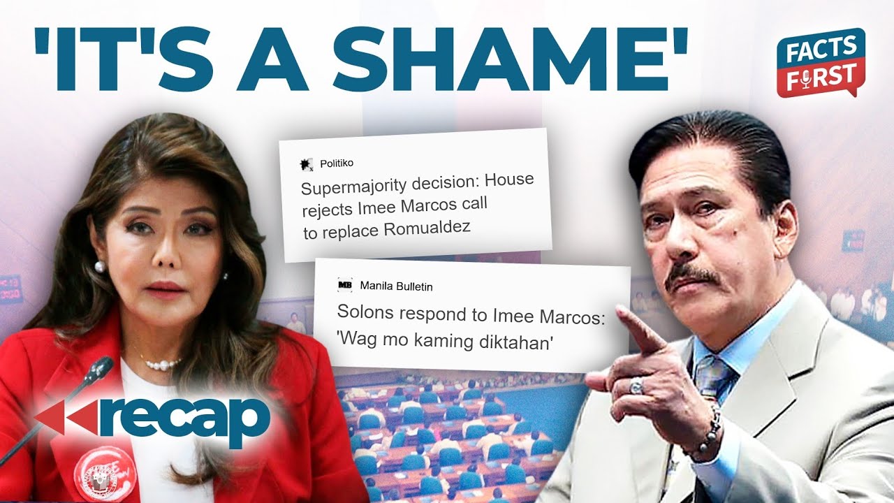 Tito Sotto to Imee Marcos: It's a shame
