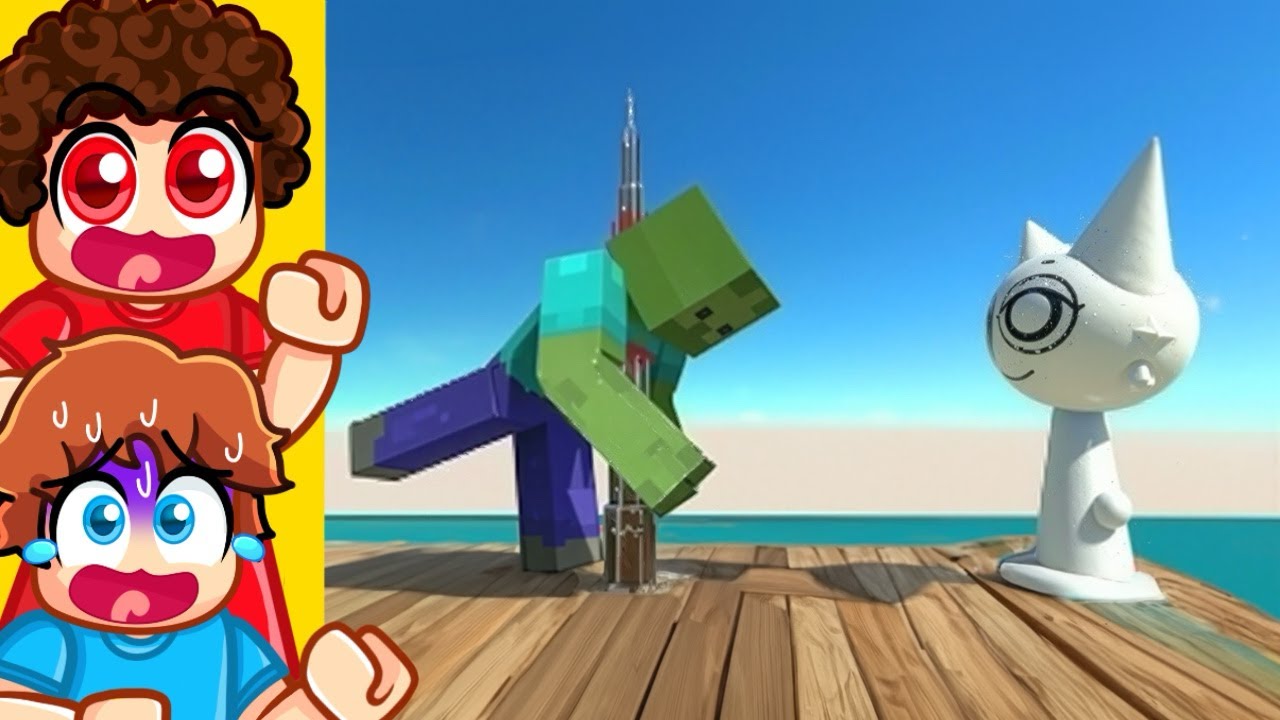 SPRUNKI Karakterleri vs CANAVARLAR!!!