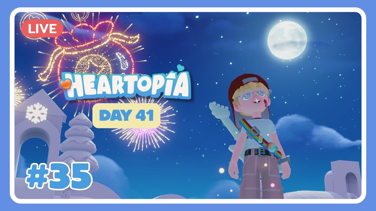 Day 41 มาทำบ้านต่อครับ Heartopia💙 #35