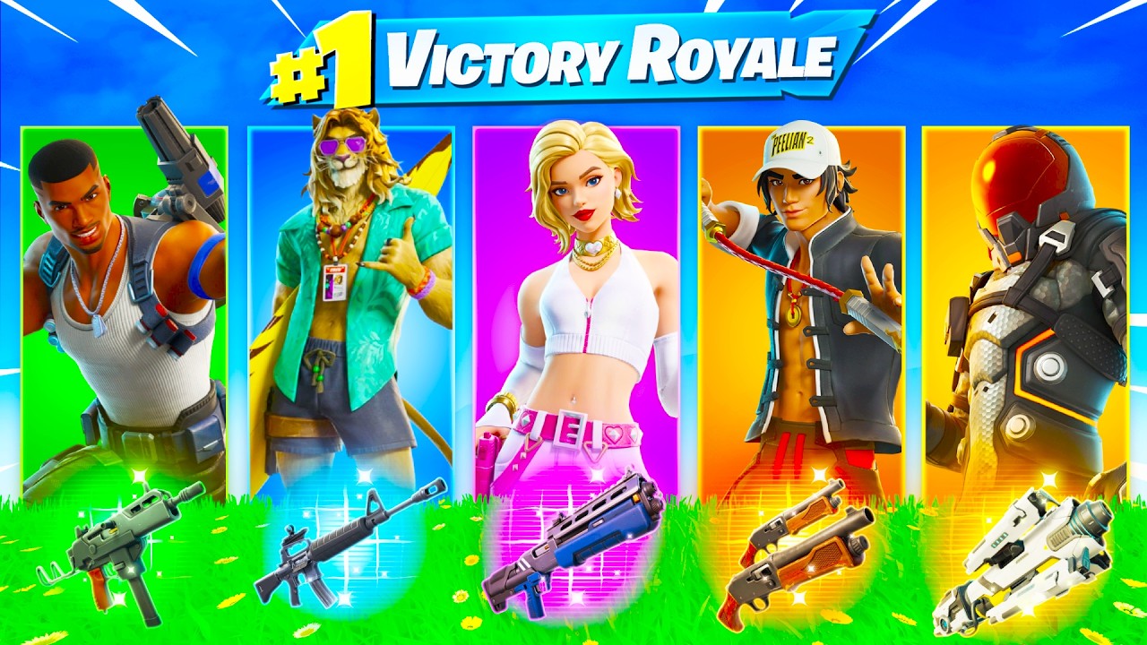 The *RANDOM* BATTLE PASS CHALLENGE! (Fortnite Chapter 7)