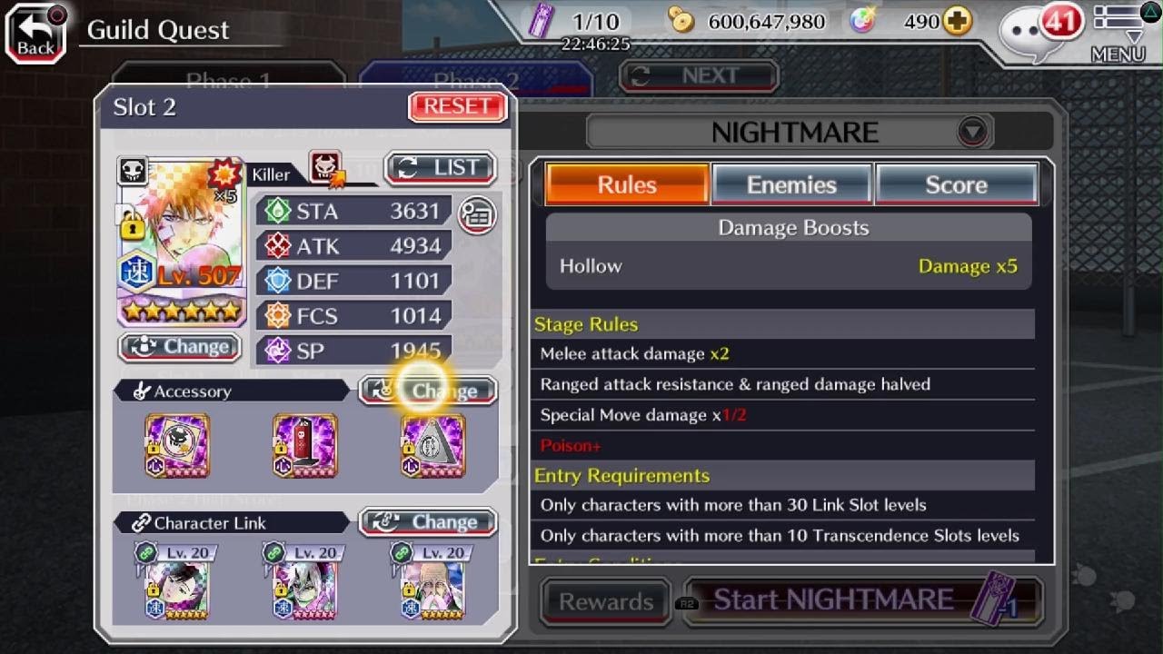 Guild quest hollow  pegador meta