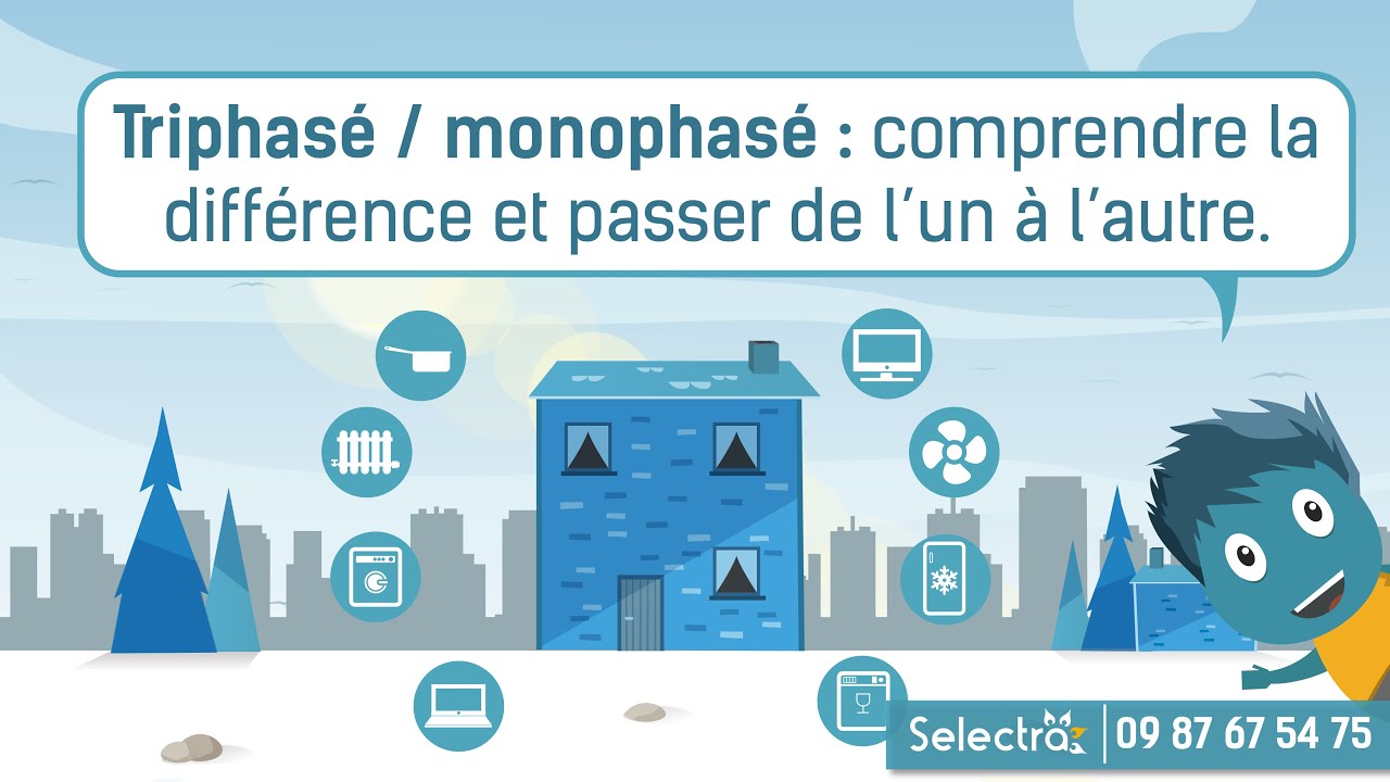 Triphas&eacute; / monophas&eacute; : comprendre la diff&eacute;rence et passer de l&rsquo;un &agrave; l&rsquo;autre