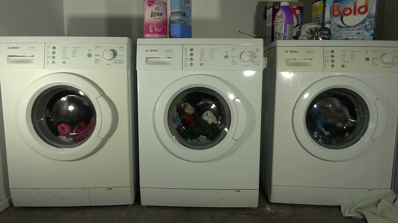 Wash Race - Bosch Classixx generation race /   Cotton Eco Standard 60'c