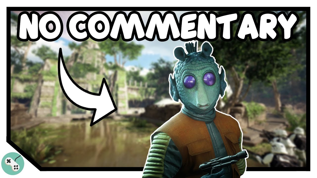 GREEDO GAMEPLAY | Star Wars Battlefront 2 Mod Gameplay #1 | No Commentary