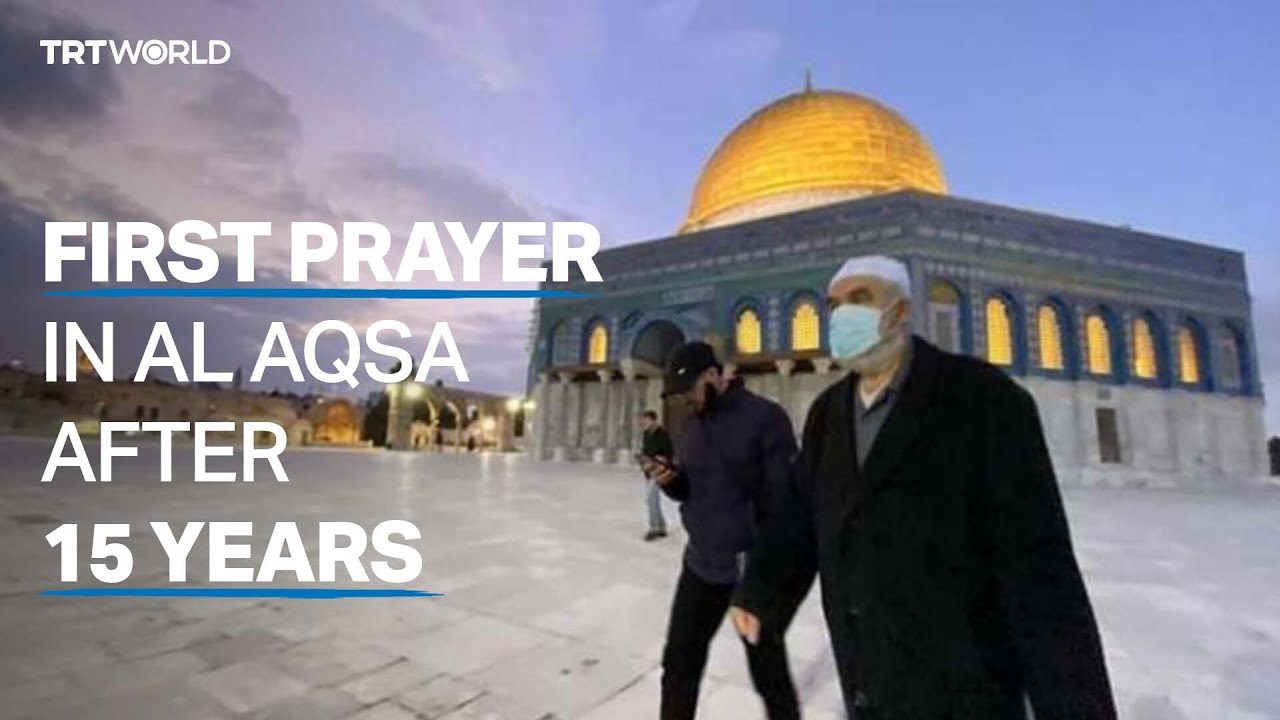 Sheikh Raed Salah, the Masjid al Aqsa Guardian, prayed at Masjid al Aqsa after fifteen years