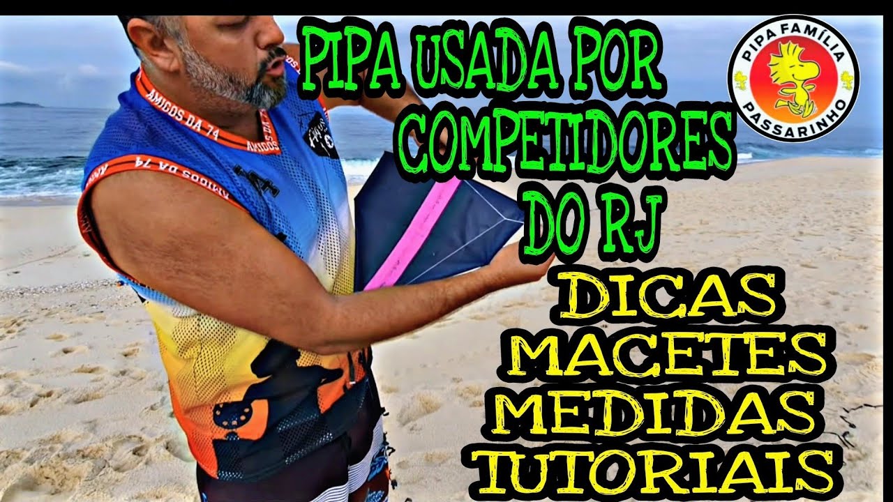 COMO FAZER APIPA DE 50CM. APRENDA A MEDIDA DA PIPA USADA POR COMPETIDORES. MACETES E DICAS COMPLETAS