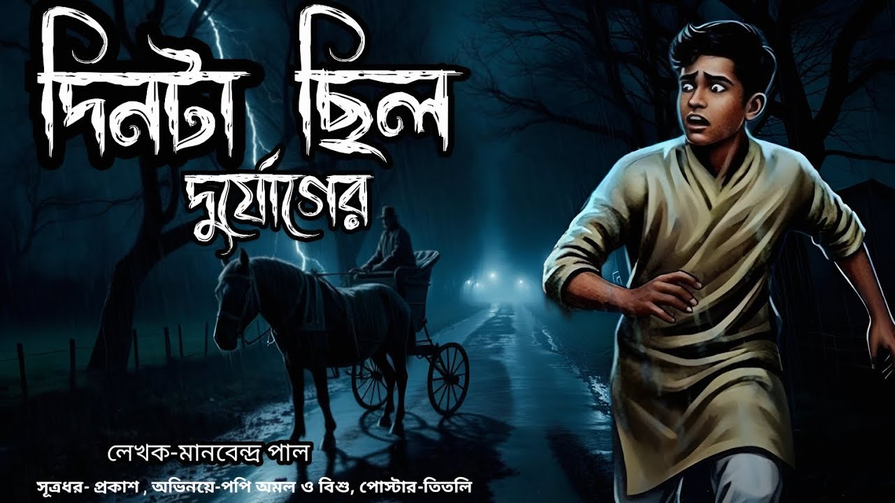 দিনটা ছিল দুর্যোগের। গ্রাম বাংলার ভুতের গল্প। Sunday suspense। Bengali audio story। Ghost story