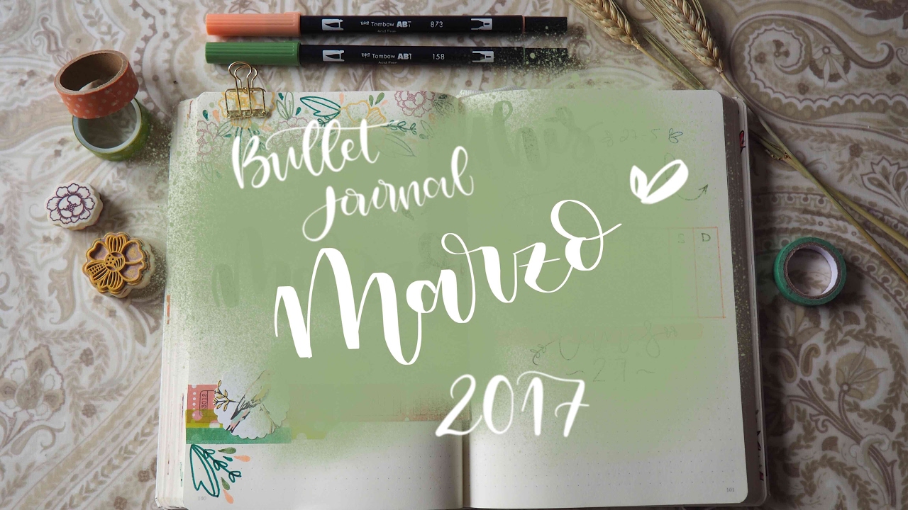 Bullet Journal: Marzo 2017