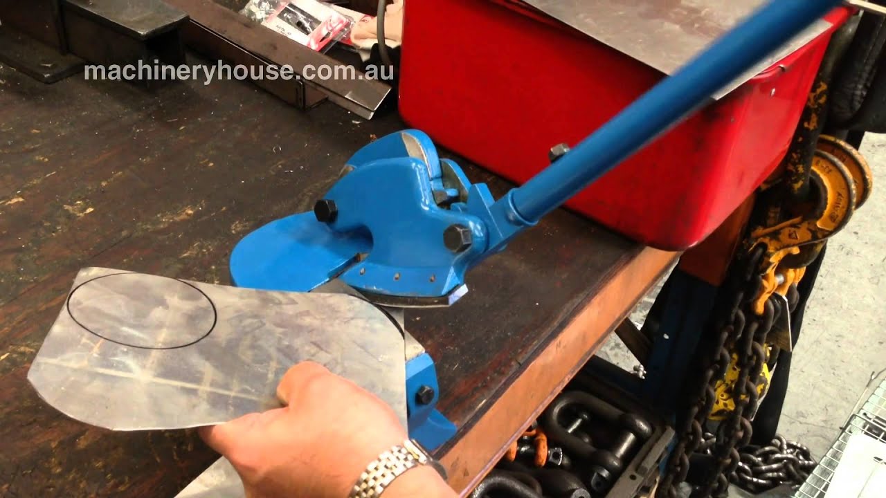 HS-2S - Throatless Hand Lever Shears (S184)