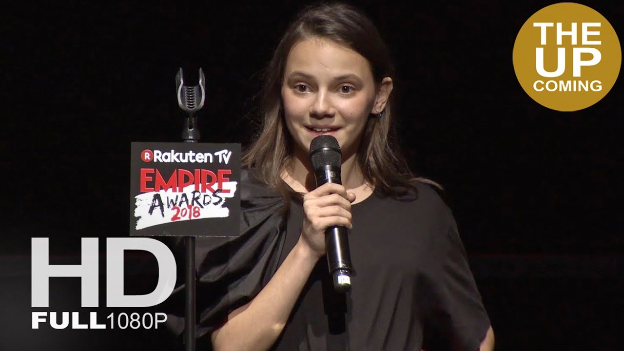 Dafne Keen wins Best Female Newcomer for Logan at Empire Awards 2018 Rakuten TV
