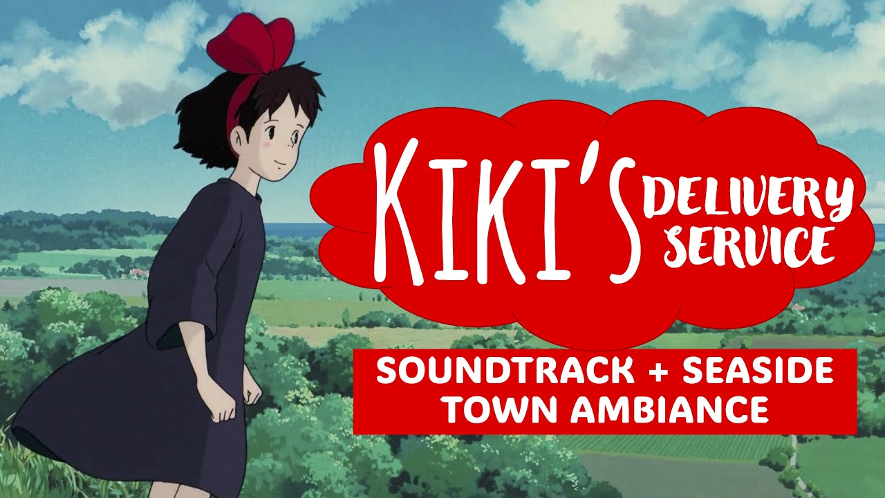 Kiki's Delivery Service Music & Ambiance - Soundtrack, Studio Ghibli Music, Seaside Ambiance