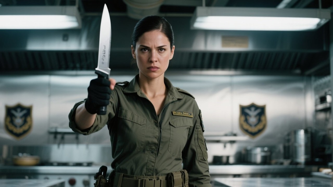 Just a Base Cook— Until She Defied a General and Revealed She Was a SEAL Commander | Emotional Story