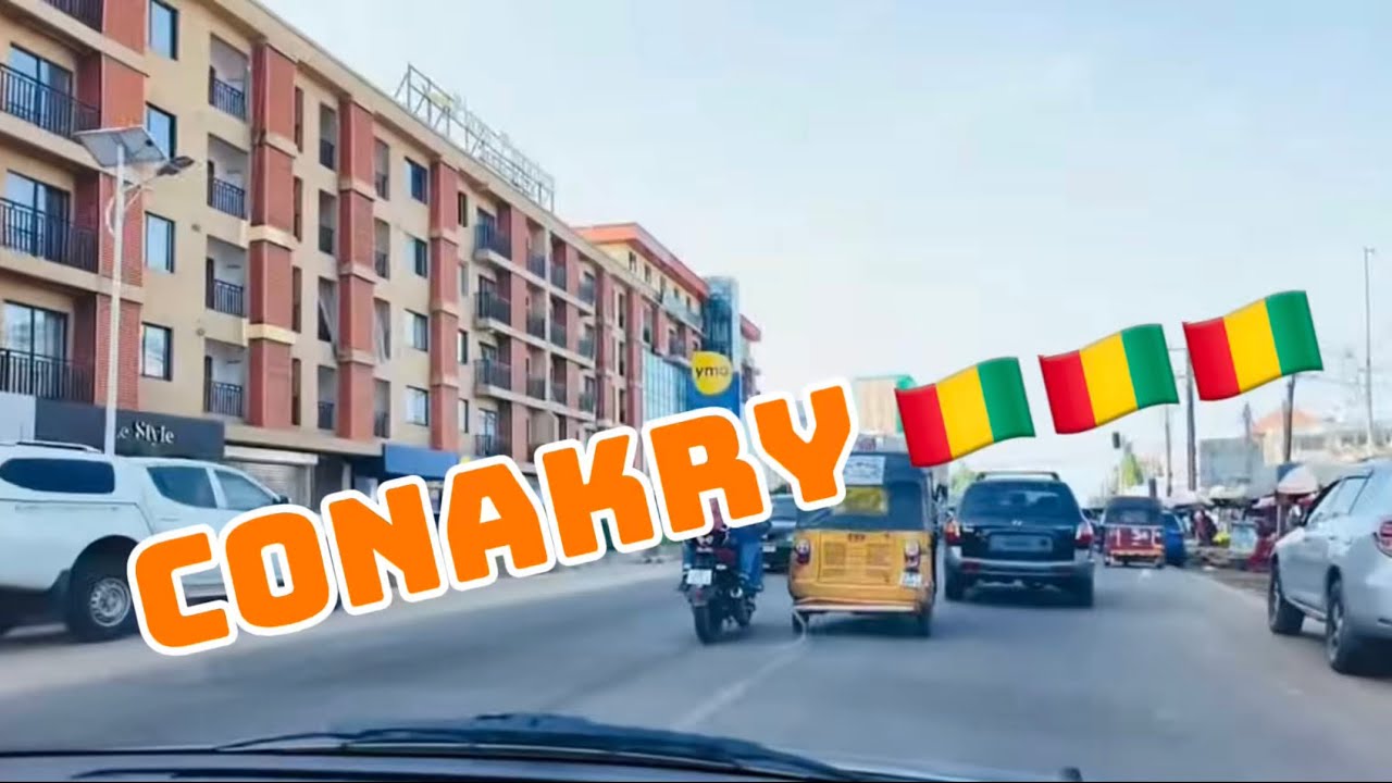 Conakry Guinée:De la Camayenne a Kipé