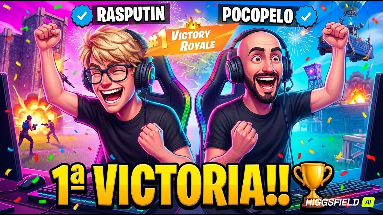 🏆🔥 ¡Nuestra Primera Victoria en Fortnite Dúo! | Gameplay en Español