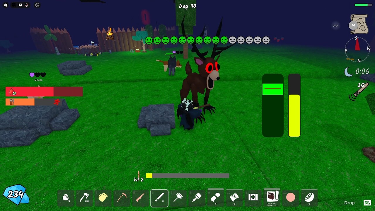Can I Tame The DEER in 99 Nights in the Forest Roblox
