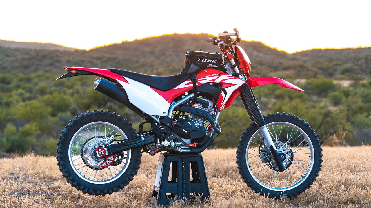 Создаём трейловый байк моей мечты | Honda CRF250F Enduro