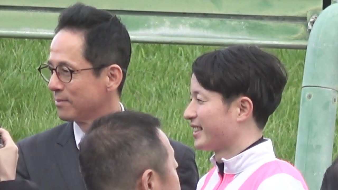 【口取り 表彰式】2026 G3 中山牝馬ステークス  エセルフリーダ　武藤 雅 騎手 父 武藤 善則調教師との勝利【中山競馬場】