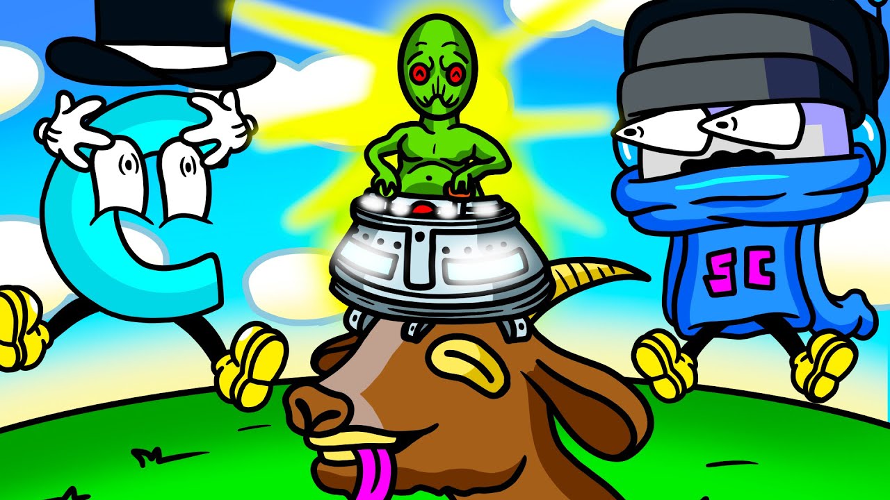 We Discover a Mind Control Alien and Grow Giant Heads in Goat Simulator 3!