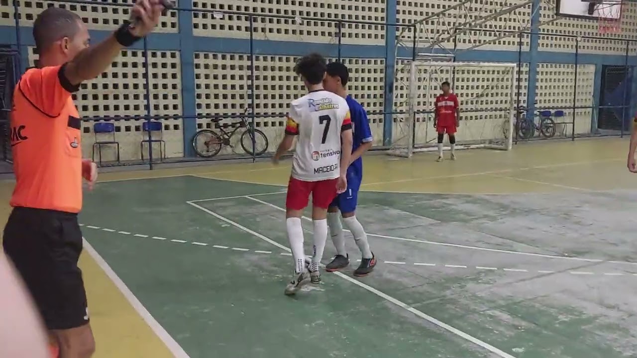 Campeonato Alagoano Futsal Sub15 Final 1&deg; tempo Cato/Agrimaq  X Rio largo 