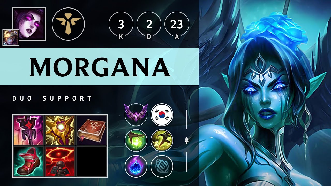 Morgana Support vs Leona - KR Master Patch 25.11