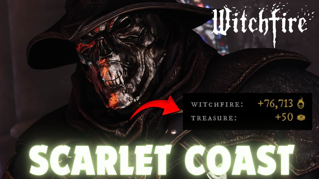 Прохождение Witchfire — Scarlet Coast (Максимум ресурсов + Битва с боссом)