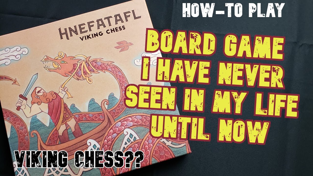 HNEFATAFL | Viking Chess | How-To Play | Board Games
