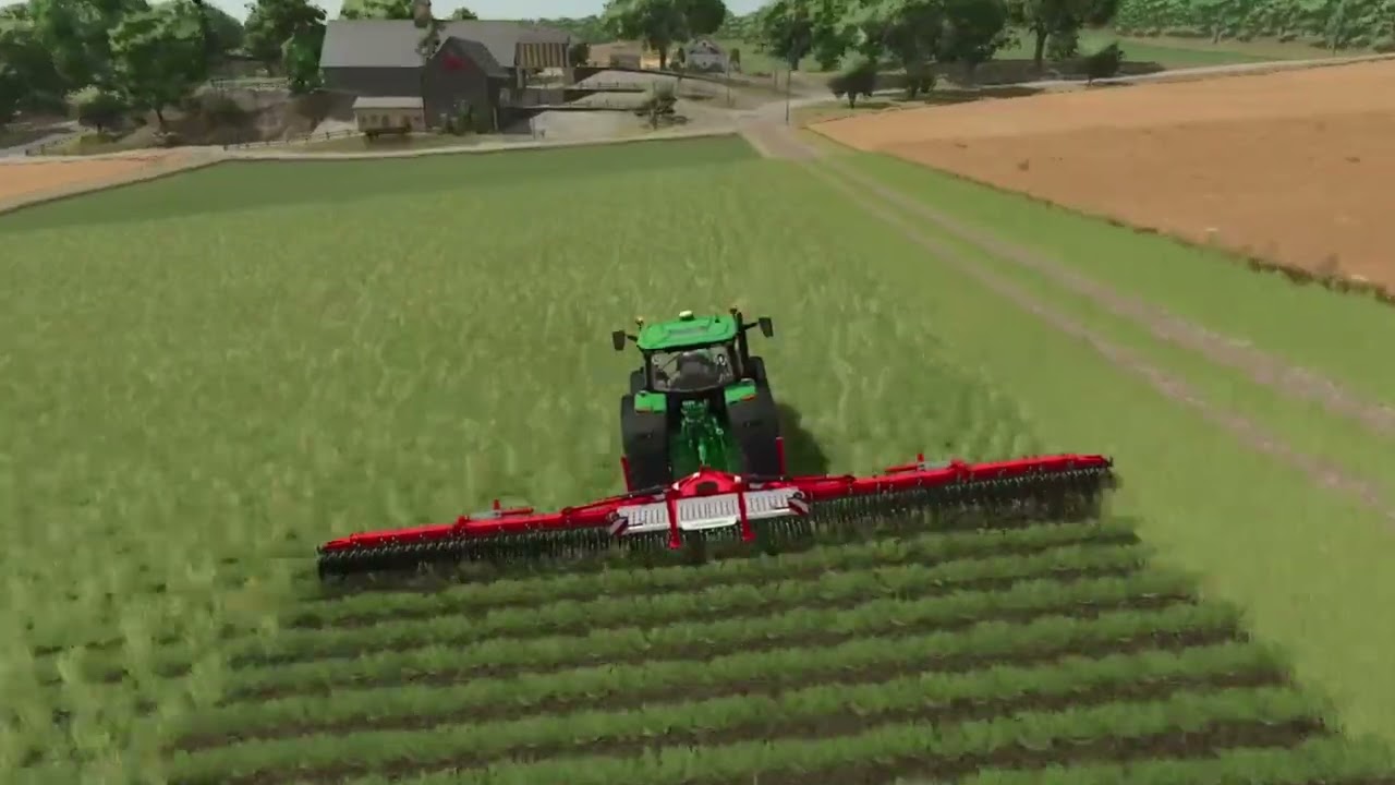 HOEING ON FARMING SIMULATOR 25