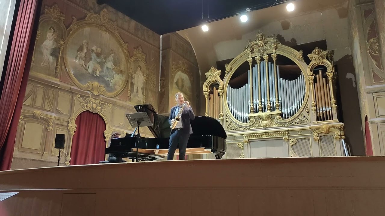 Rhapsody - André Waignein - Silvio Rossomando,sax alto; Patrizia Romanello,pianoforte.