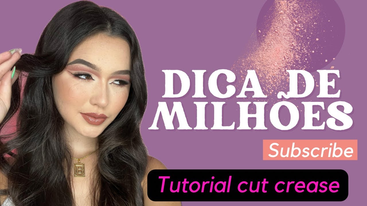 CUT CREASE *DICA DE MILHÕES* FÁCIL E MUITO LINDO - TUTORIAL BELLA MAKEUP