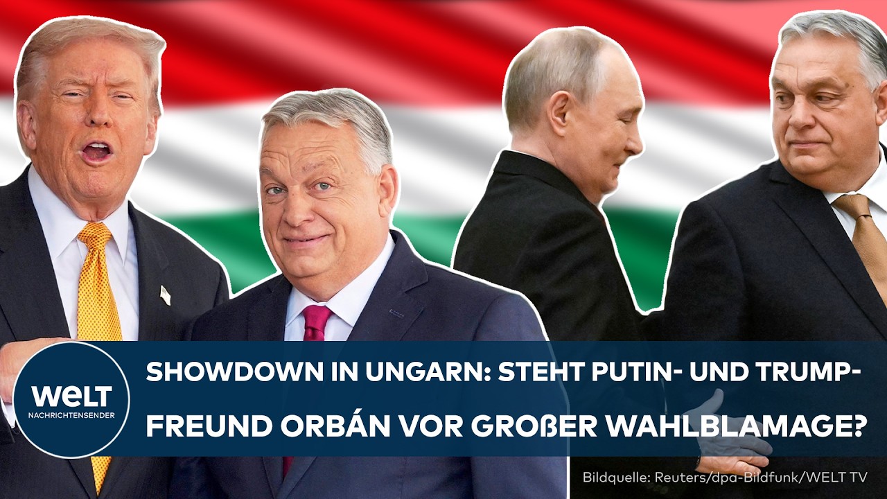 UNGARN PARLAMENTSWAHL: Verliert Orb&aacute;n die Kontrolle? Umfragen sehen Herausforderer P&eacute;ter Magyar vorn