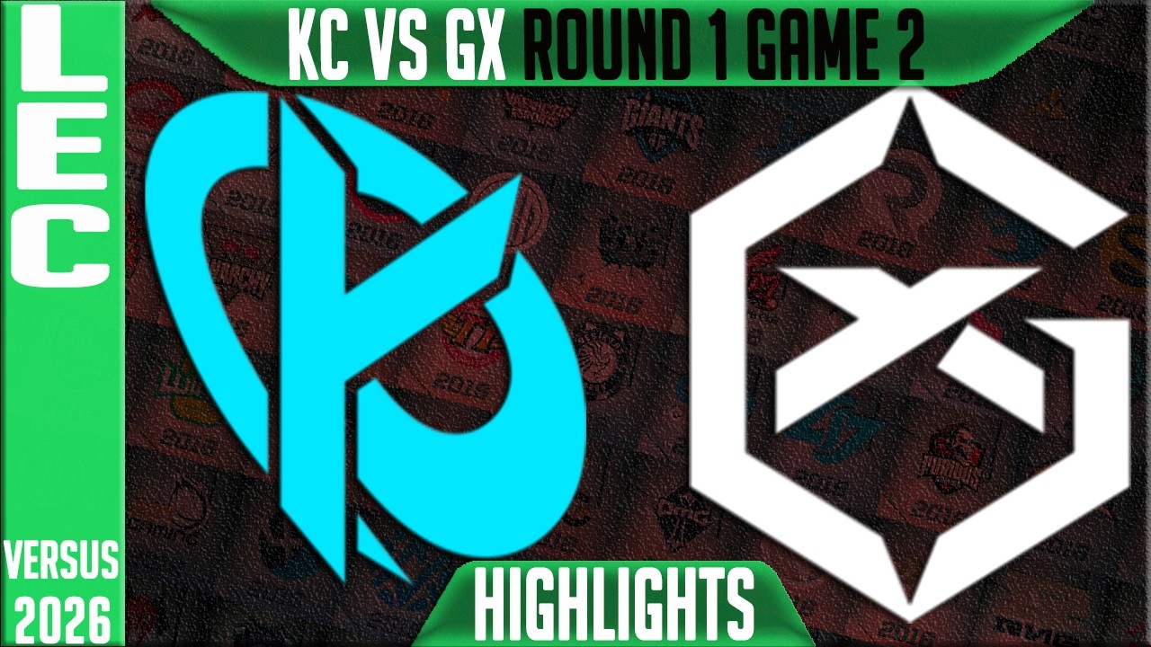KC vs GX Highlights Game 2 | LEC Playoffs 2026 Round 1 | Karmine Corp vs GiantX G2