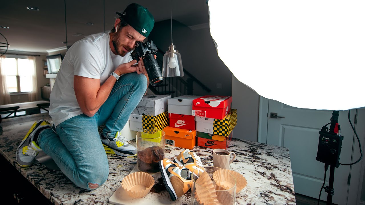 Paid Photoshoot at Home (behind the scenes)