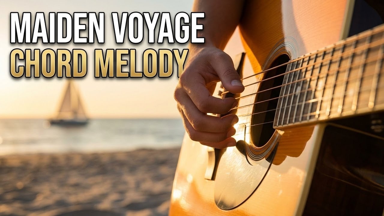 Chord Melody Fingerstyle | Maiden Voyage Guitar Cover
