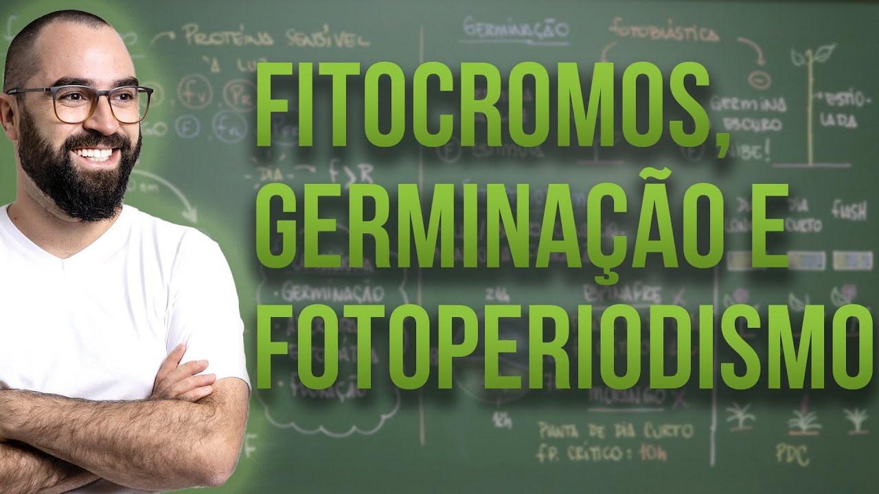 Fitocromos, Germina&ccedil;&atilde;o e Fotoperiodismo - Fisiologia Vegetal - Aula 32: Bot&acirc;nica (Prof. Guilherme)