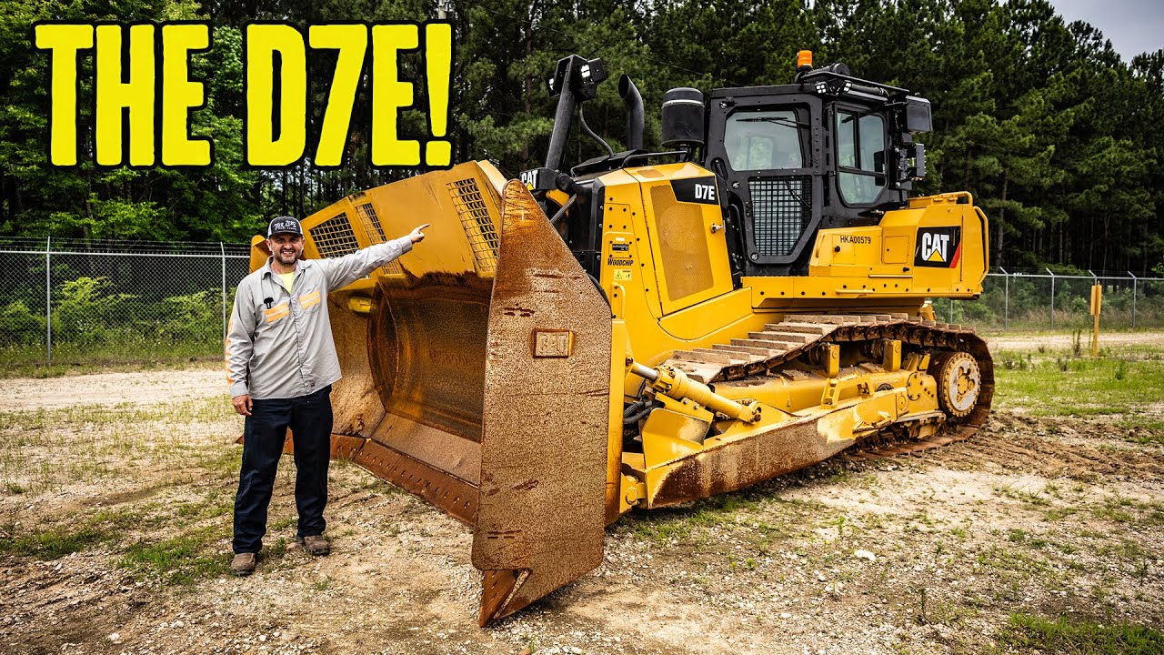 Бульдозер CAT D7E