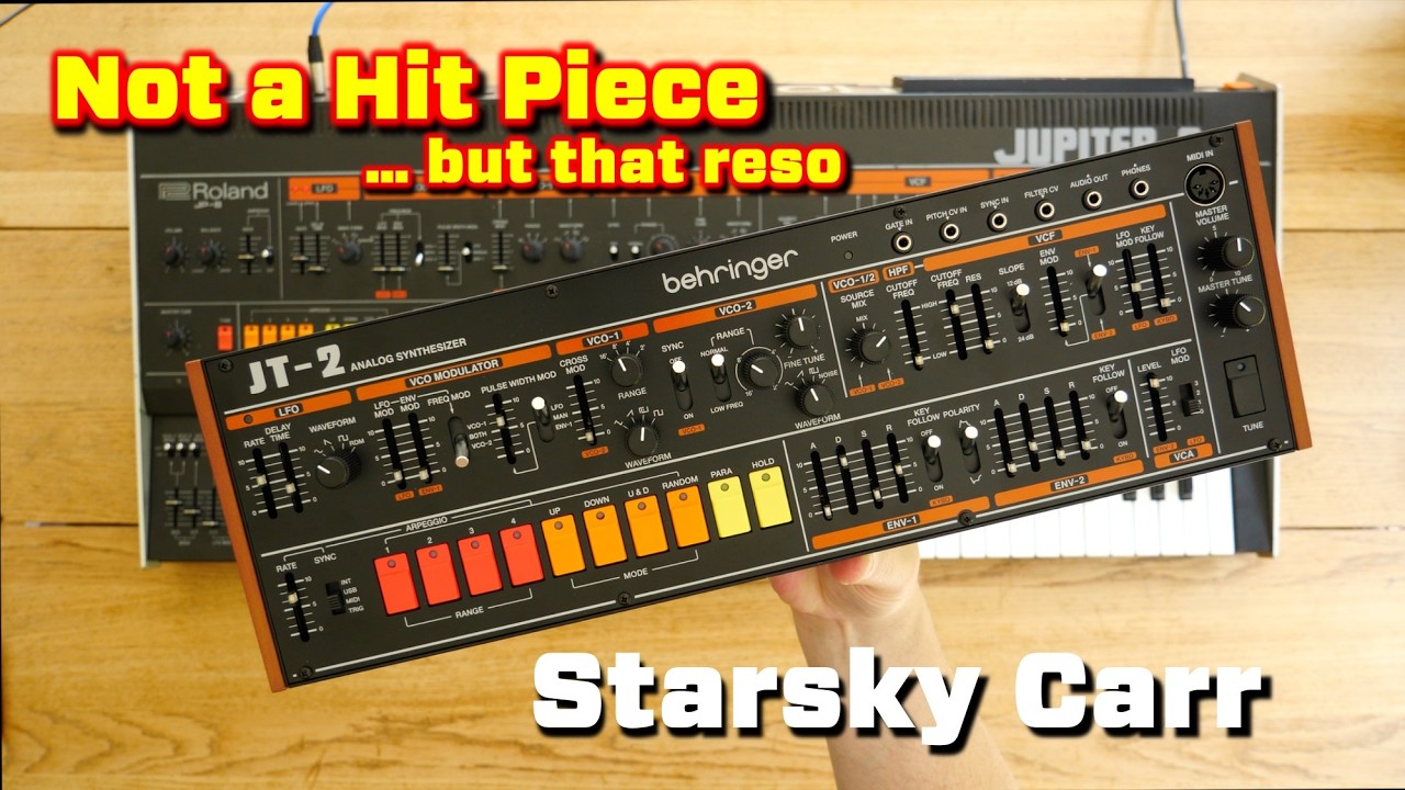 Behringer JT-2 против Jupiter-8: стоящий ли это аппарат?