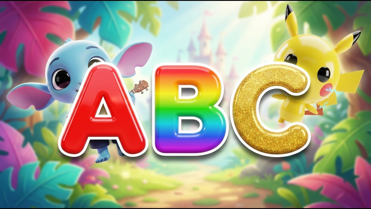 ABC With Adventure Song | Learn A to Z Alphabet Journey | Blue & Yellow Friends | ABC Edu Spark