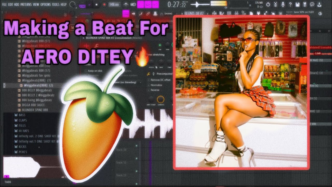 Fire Trap Beat for Afro Ditey in Fl Studio🔥