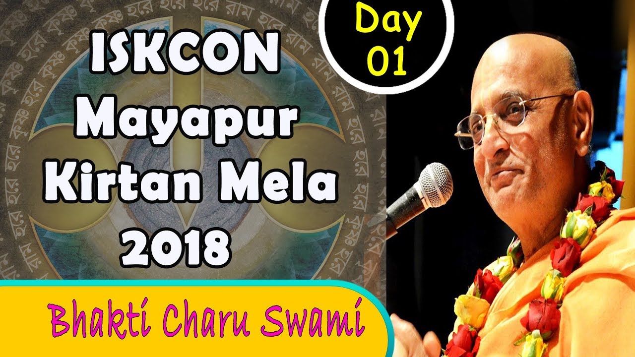 ISKCON Mayapur Kirtan Mela 2018 - Day 1 Kirtan - Bhakti Charu Swami