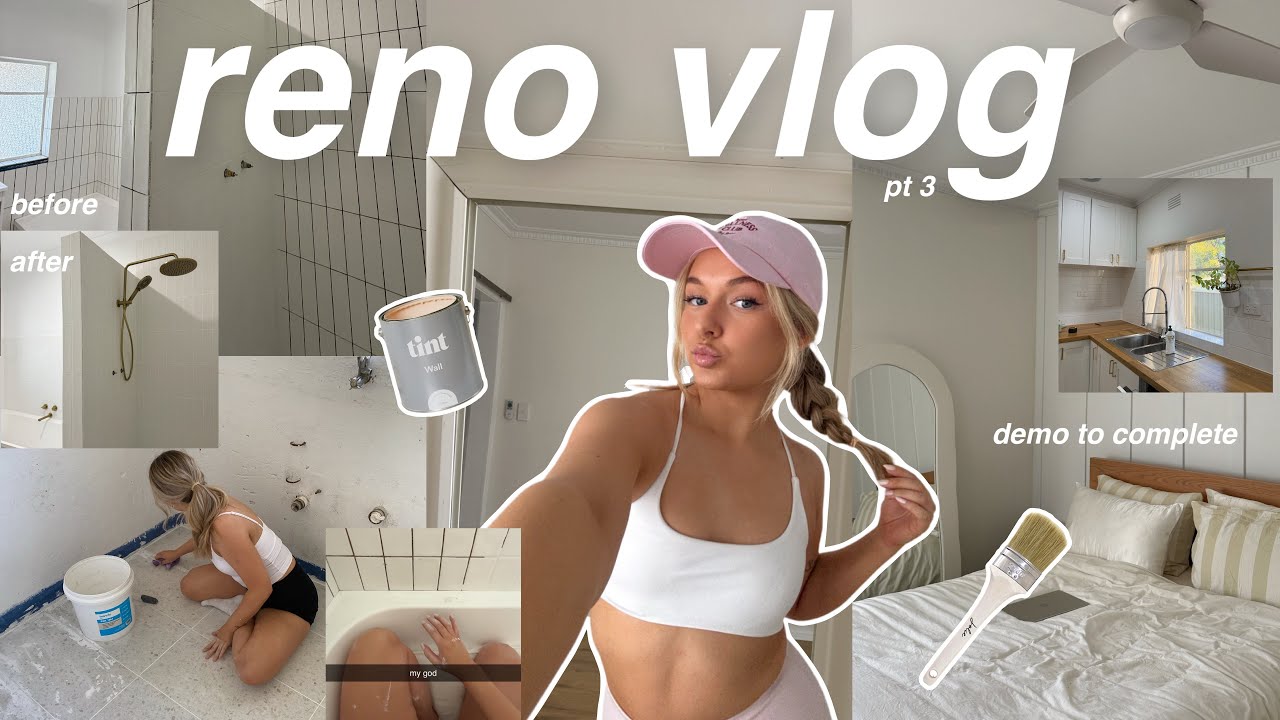 we created our DREAM bathroom 🛁 *renovating our first home vlog*