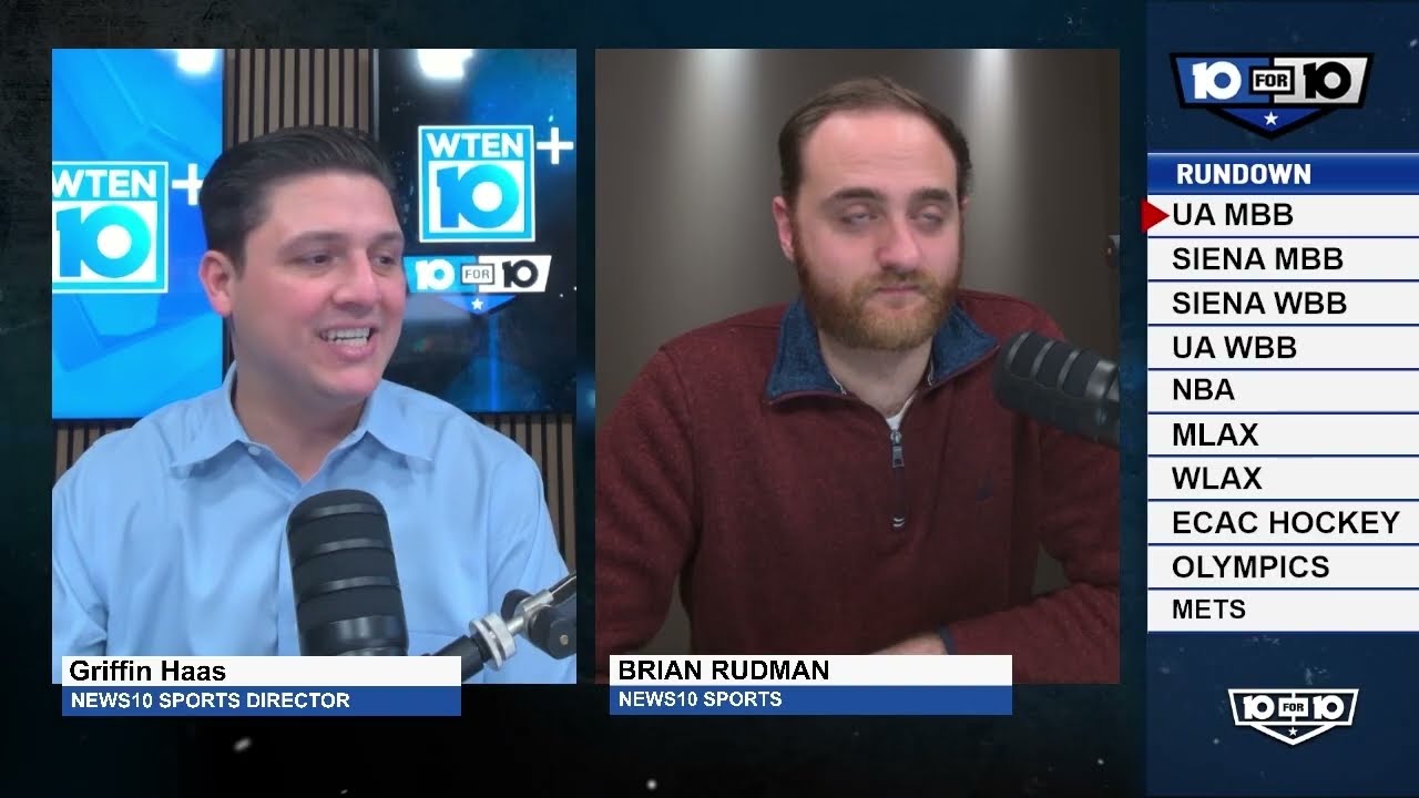 College basketball, hockey teams enter crucial stretches | 10 For 10 | WTEN+