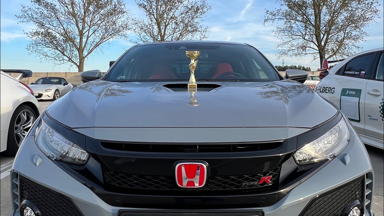 HONDA CIVIC TYPER  FK8 SLALOM AUTOCROSS  SLOVAKIARING POWERFEST RACE4YOU