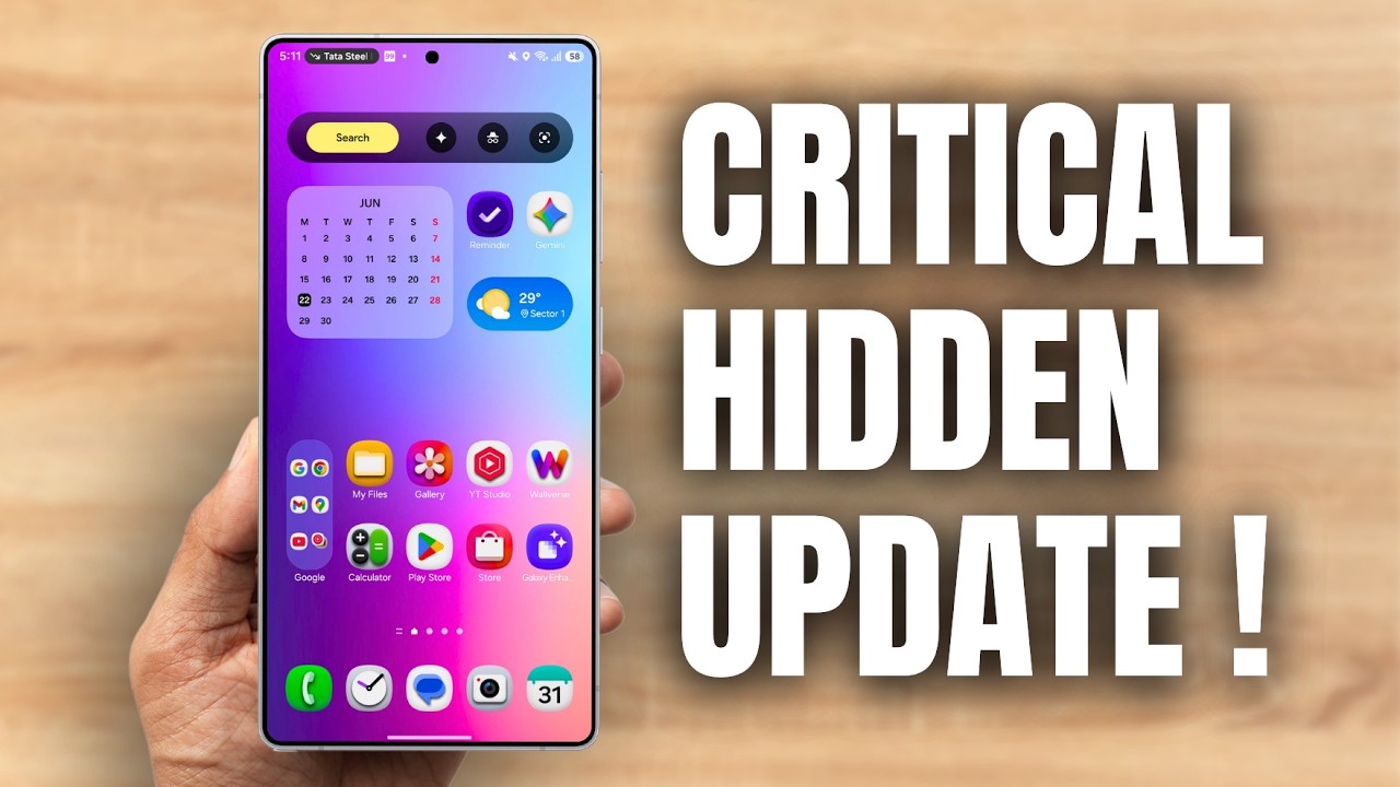 ⚠️ CRITICAL New HIDDEN UPDATE for Millions of Galaxy Phones ! - UPDATE NOW