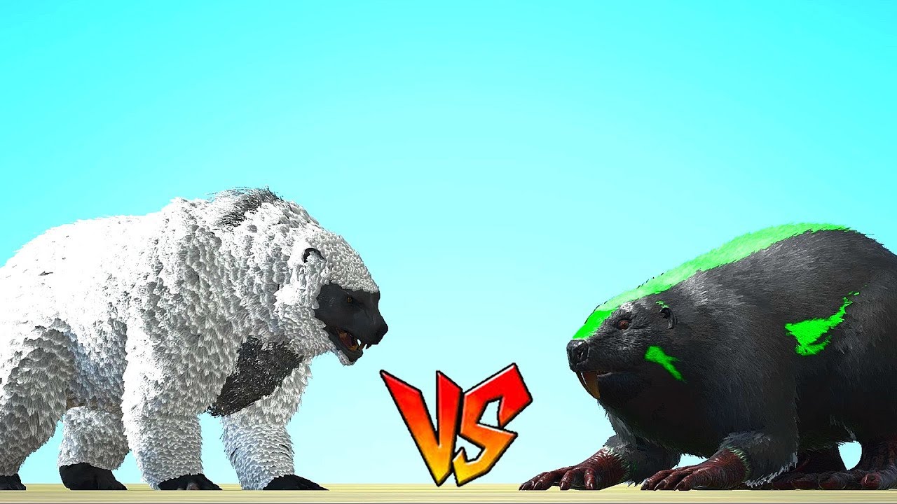Ark Survival - CAVE BEAR vs GIANT BEAVER [Ep.71]