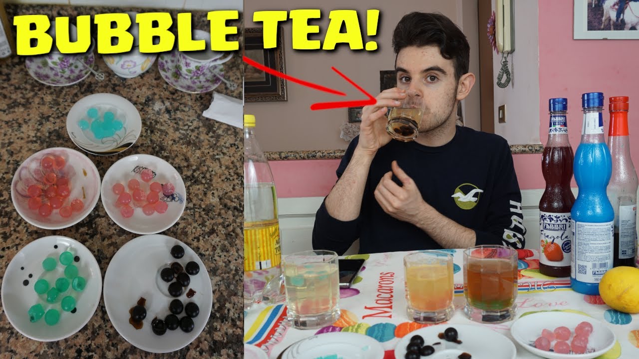 COME FARE il BUBBLE TEA a CASA! | BUBBLE TEA dei Q4!