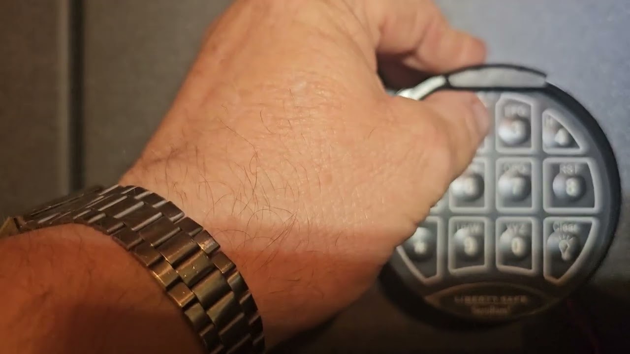Liberty safe electronic lock Provault keypad reset