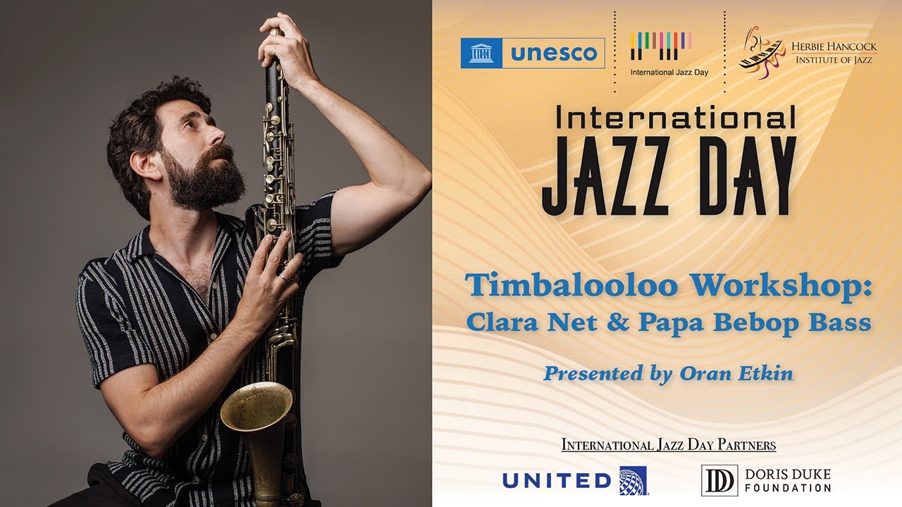 Timbalooloo Workshop for Kids with Oran Etkin, Dan Seeff and Malachi Whitson | #jazzday