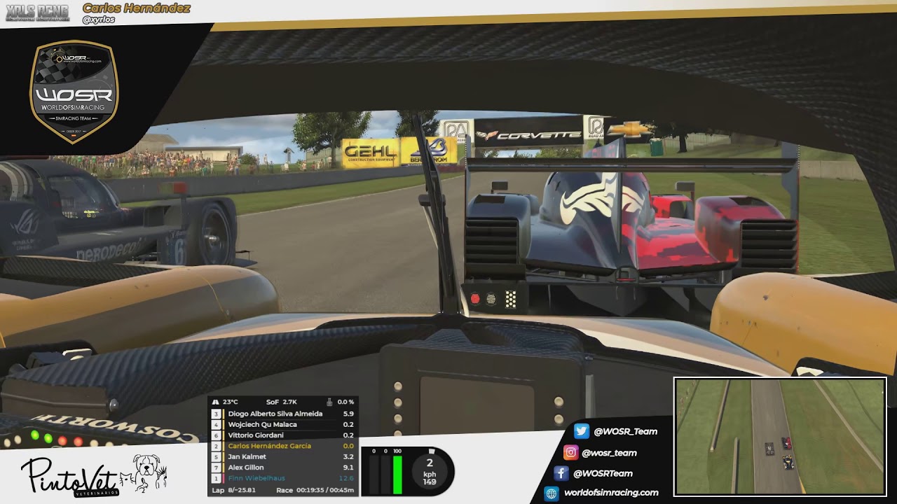 [iRacing] Dallara P217 @Road America | Fight!
