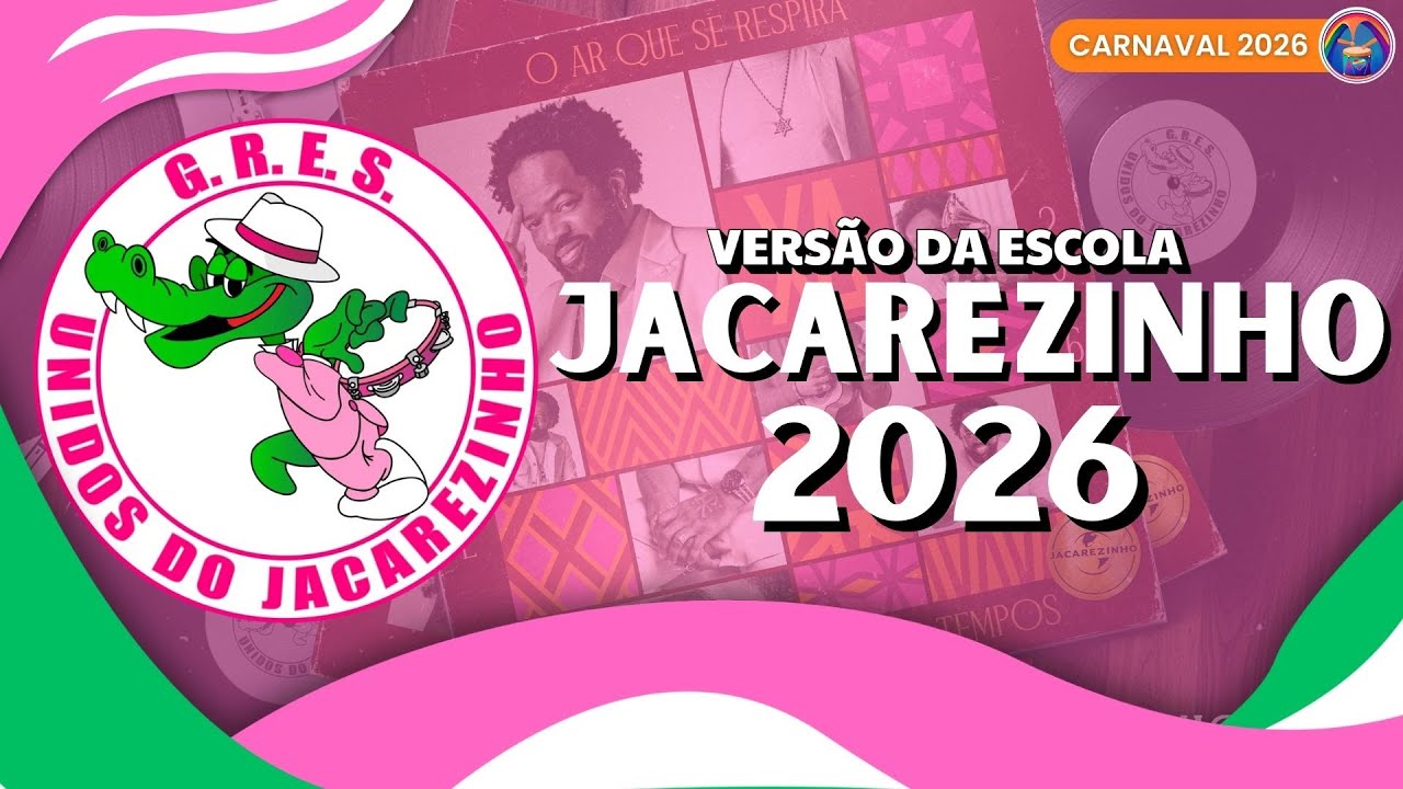 UNIDOS DO JACAREZINHO 2026 | SAMBA ENREDO OFICIAL COM LETRA SIMULT&Acirc;NEA